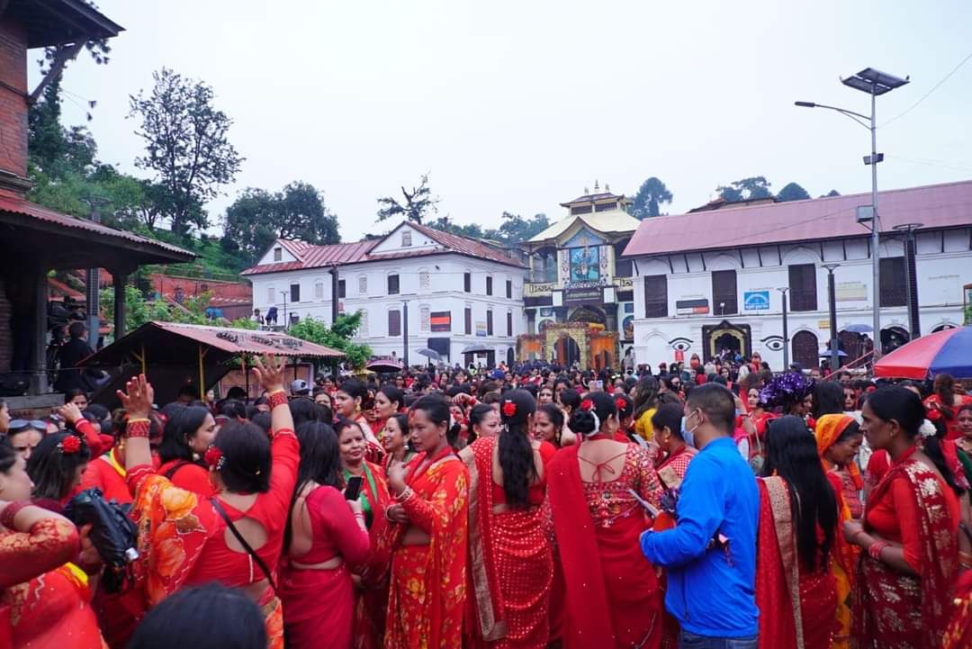 Teej Festival 2024: Nepali Women Celebrate with Devotion, Fasting, and Dance